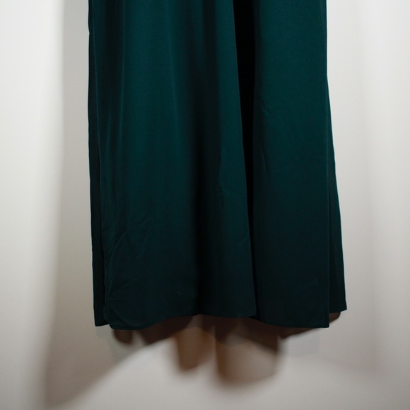 Lulus Air of Romance Maxi Dress Forest Green Large - Picture 5 of 8